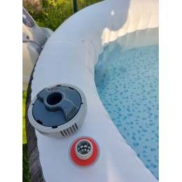 Baterija veikianti baseino lempa Spa Lay su SPA LED 7 spalvų Bestway 60303