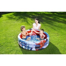 Pripučiamas baseinas Žmogus-voras irklavimo baseinas 122x30cm bestway remonto rinkinys 2 metai