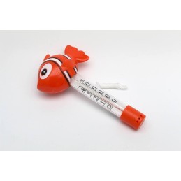 Plaukiojantis termometras, sveriantis 21 cm žuvį klouną