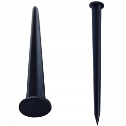 Universalūs kaiščiai plastikiniams vejos kraštams tvirtinti, 200 vnt