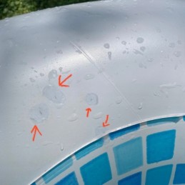 Išsiplėtimo baseinų remontui naudokite klijų pagaliukus