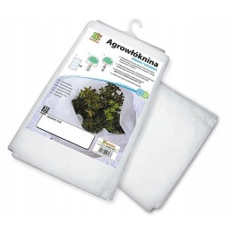 Augintas audinys bradas baltas 320 x 2000 cm 17 g m2