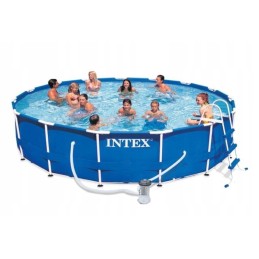 Vertikali baseinų sija, metalinis rėmas intex 12147