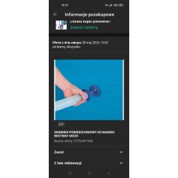 Bestway 58233 skimeris vandens valytuvas