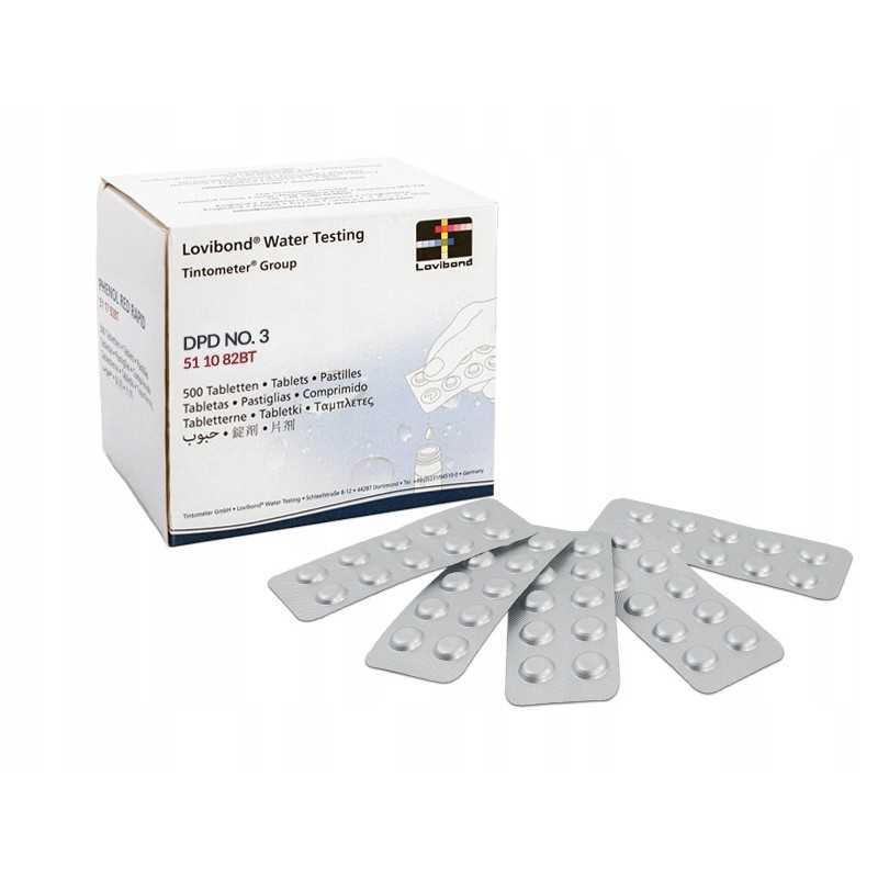 DPD3 bendro chloro testerio tabletės, 100 vnt