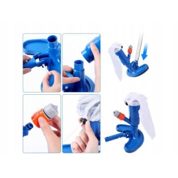 Dulkių siurblys tvenkinio baseino dugno valymui