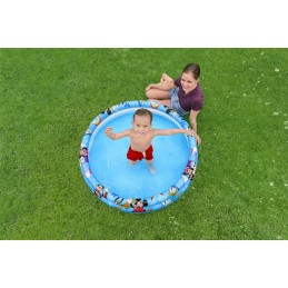 Vaikų irklavimo baseinas Peliukas Mikis baseinas kūdikiams 122x25 bestway