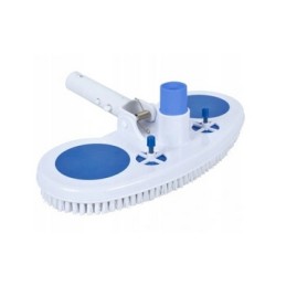 Avenli baseino valymo galvutė su šepetėliu