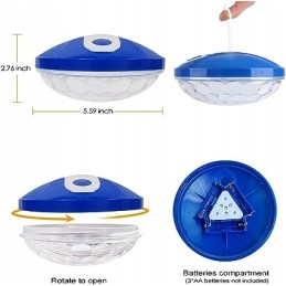 Disko namų baseino sodo apšvietimas