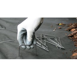 Smeigtukai smeigtukai tvirtinimui neaustinis audinys 15cm 100vnt