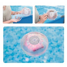 plaukiojanti spalvinga LED lempa, skirta bestway 58419 bansen