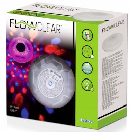 plaukiojanti spalvinga LED lempa, skirta bestway 58419 bansen