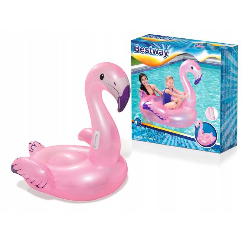 Flamingo pripučiamas plaukimo čiužinys didelis 127x127