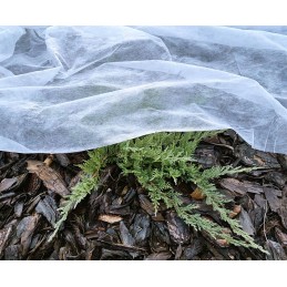 Augintas audinys baltas 1 5m 15g m2 su UV 100m bellushortus