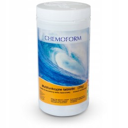 Daugiafunkcinės tabletės 6in1 20g 1kg chemijos chloras