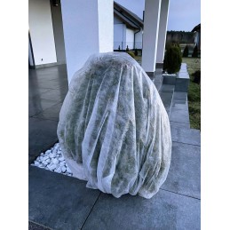 Augintas audinys baltas 1 5m 15g m2 su UV 100m bellushortus