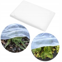 Augintas audinys baltas 1 5m 15g m2 su UV 100m bellushortus