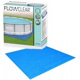 Bestway baseino folija 335x335cm baseino grindų paklotas baseino kilimėlis