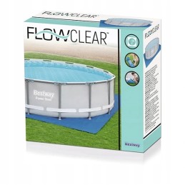 Bestway baseino folija 335x335cm baseino grindų paklotas baseino kilimėlis