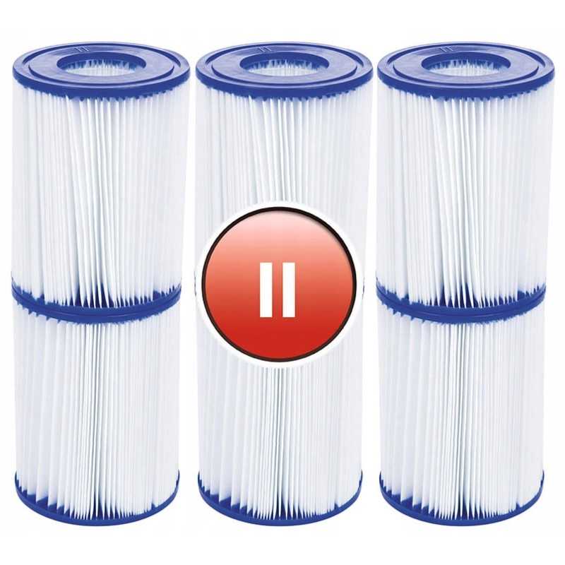 6 x II tipo filtras Bestway 58094 baseino siurbliui