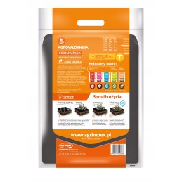 Pomėgio mulčiavimas neaustinė agro-marina juoda 1,6 x 10 m 50 g + 18 kaiščių - agrimpex