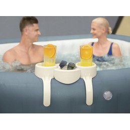 Padėkite gėrimų laikiklį su SPA bestway sūkurine vonia 60306