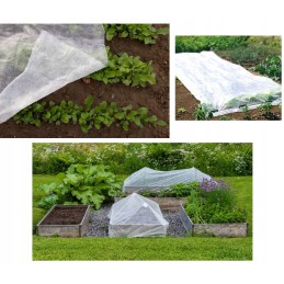 balta spyruoklinė agrotekstilė 17g/m², neaustinis audinys, agrotekstilė, užvalkalas, agroaudinis