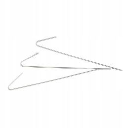 Inkaro kaiščiai geokratui geotinklas tinklelis plienas 40cm 48 vnt ekologinis kaištis