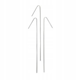 Inkaro kaiščiai geokratui geotinklas tinklelis plienas 40cm 48 vnt ekologinis kaištis