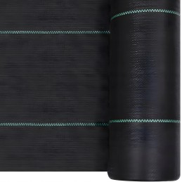 Agrotekstilė agrotekstilė juoda 90g 0,8x50m piktžolės uv3% kilimėlis nuo piktžolių