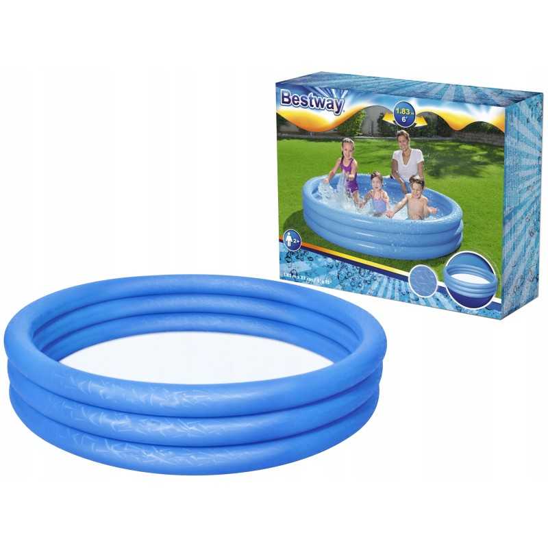 Bestway vaikų baseinas 183 33 cm irklavimo baseinas