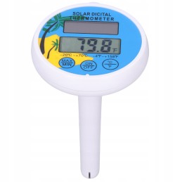 Saulės baseino termometras plūduriuojantis baseinas