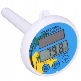 Saulės baseino termometras plūduriuojantis baseinas