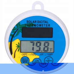 Saulės baseino termometras plūduriuojantis baseinas