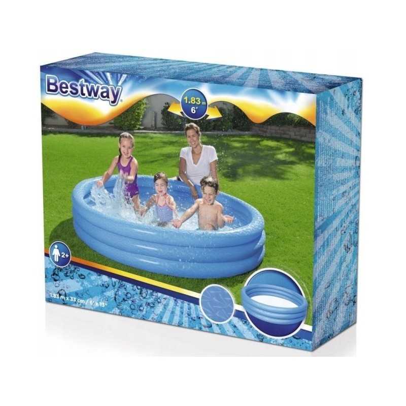 Pripučiamas baseinas vaikiškas baseinas vaikams 183 33 bestway