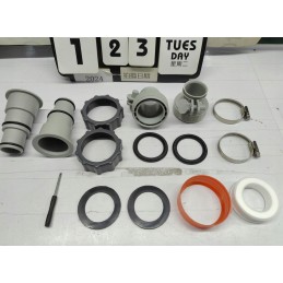 2vnt žarnų reduktoriaus adapterio adapterio baseino siurblio žarnos 32 38mm