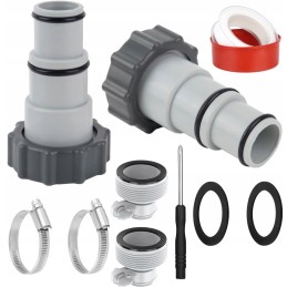 2x siurblio žarnos adapteris baseino vandentiekio įrankių adapteris intex