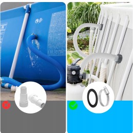 Adapteris A skirtas Intex baseinui, 2 vnt. Pakeitimas Intex siurbliams