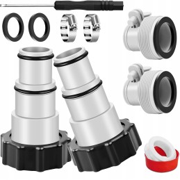 Žarnos adapteris intex baseino siurbliams, adapteris 2 vnt