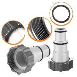 Žarnos adapteris intex baseino siurbliams, adapteris 2 vnt