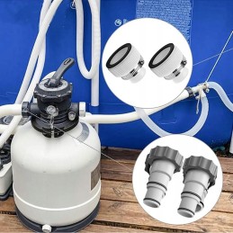 Žarnos adapteris intex baseino siurbliams, adapteris 2 vnt