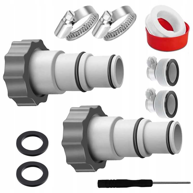 Siurblio žarnos adapteris intex 32 38mm 2 vnt