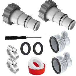 Siurblio žarnos adapteris intex 32 38mm filtro siurbliui 2 vnt