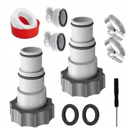 Adapteris jungtims ir adapteriai baseino siurblio žarnoms 38 mm 32 mm intex