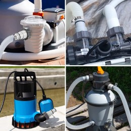 Adapteris jungtims ir adapteriai baseino siurblio žarnoms 38 mm 32 mm intex