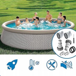 Siurblio movos jungties sriegio jungtis intex fit aru