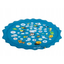 Purkštuvų vandens kilimėlis sodo fontanas dušo padėklas abėcėlė 170cm