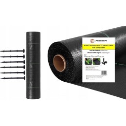 Agrotkanina 90g m2 0 8x50m premium uv 3 agrowloknina mat juodi inkarai