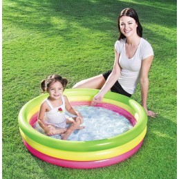 Bestway pripučiamas baseinas trijų spalvų 102x25cm 3