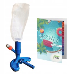 Dulkių siurblys baseino valymui tinkliniu šepečiu